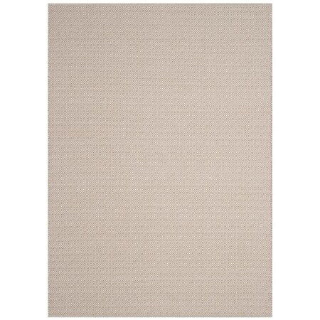 Safavieh 8 x 10 ft. Large Rectangle Montauk Hand Woven RugIvory & Beige MTK717G-8